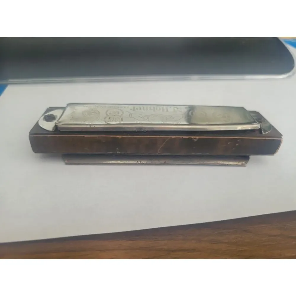 Vintage Harmonica Marine Band Made By Hohner Germany Key Of C - Picture 10 of 12